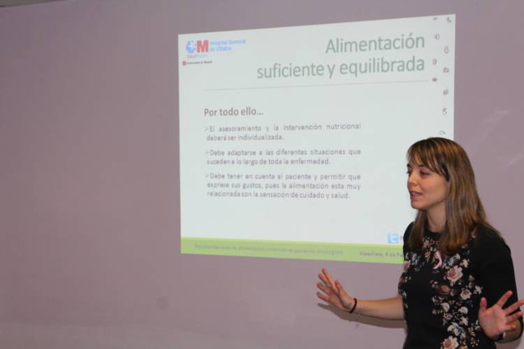 La especialista insistió