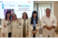 Los dres. Martos y Yuste (1º por la dcha, y en el centro) junto al resto de organizadores y ponentes del taller