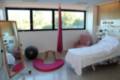 2021 04 21 Habitación del HUGV dotada de liana, pelota de pilates, colchoneta y silla de parto para el proceso de dilatación