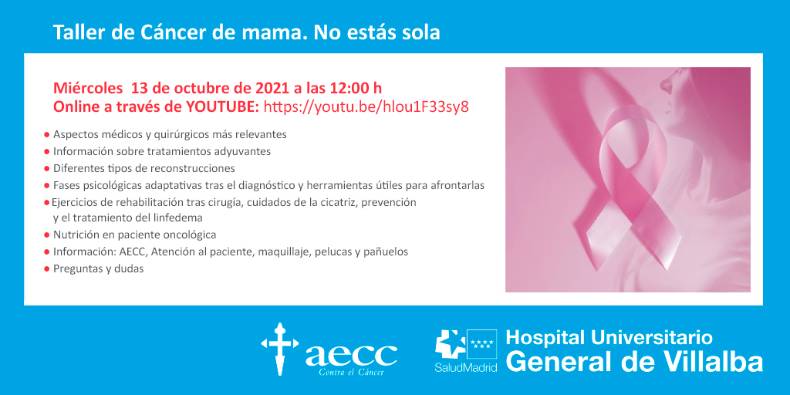 Taller de Cáncer de Mama HUGV