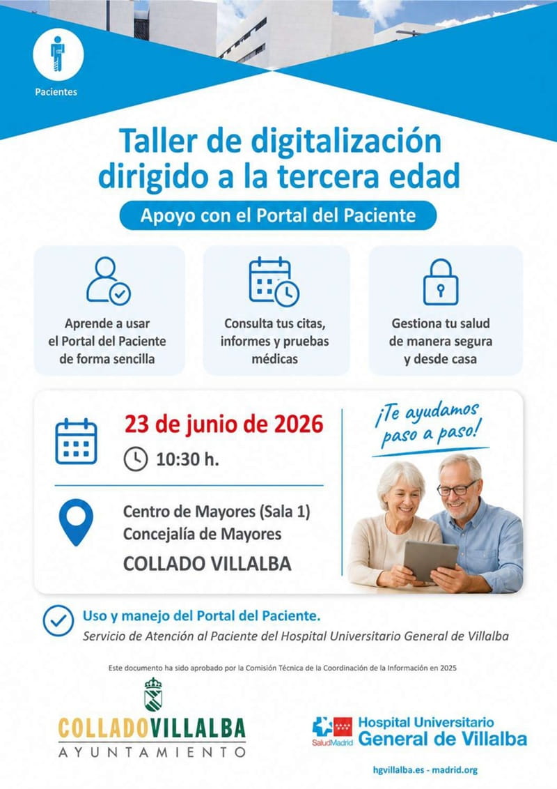 Taller de Digitalización dirigido a la tercera edad